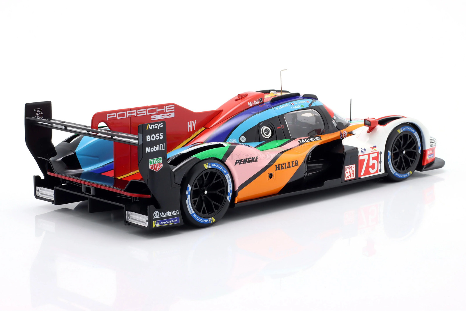 1:18 2023 Le Mans 24h — #75 Porsche 963 Penske Motorsport — IXO Models