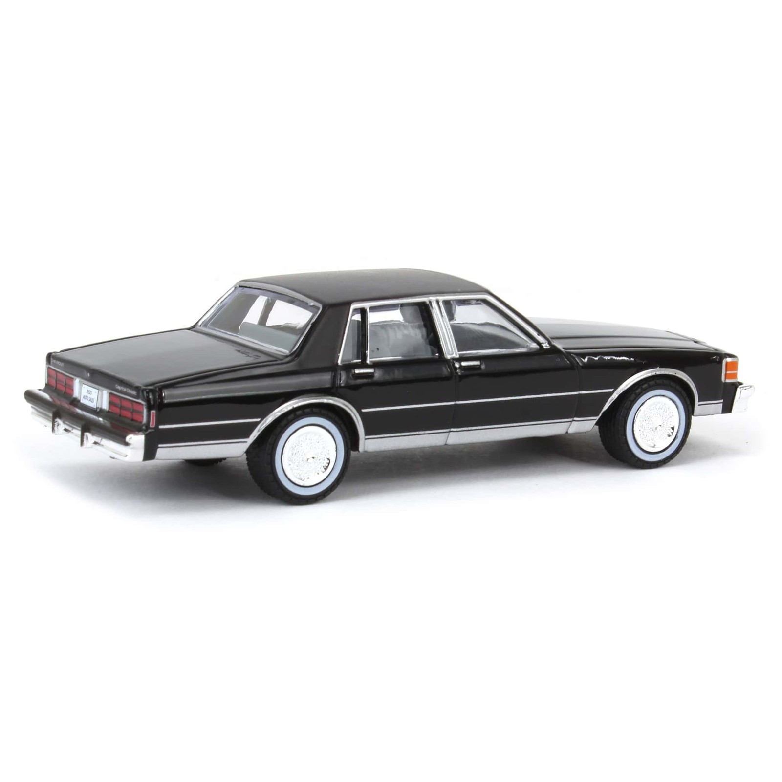 1/64 1988 Chevy Caprice Classic Brougham, Black, Rick’s Auto Sales GL51624
