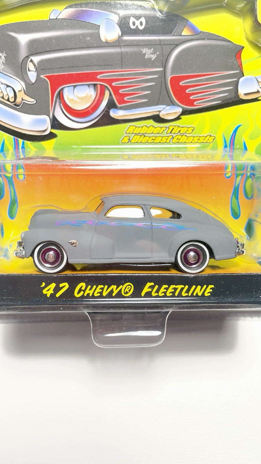 Jada Toys Road Rats 1947 47 Chevy Fleetline 1:64 Diecast Hot Rod NIP
