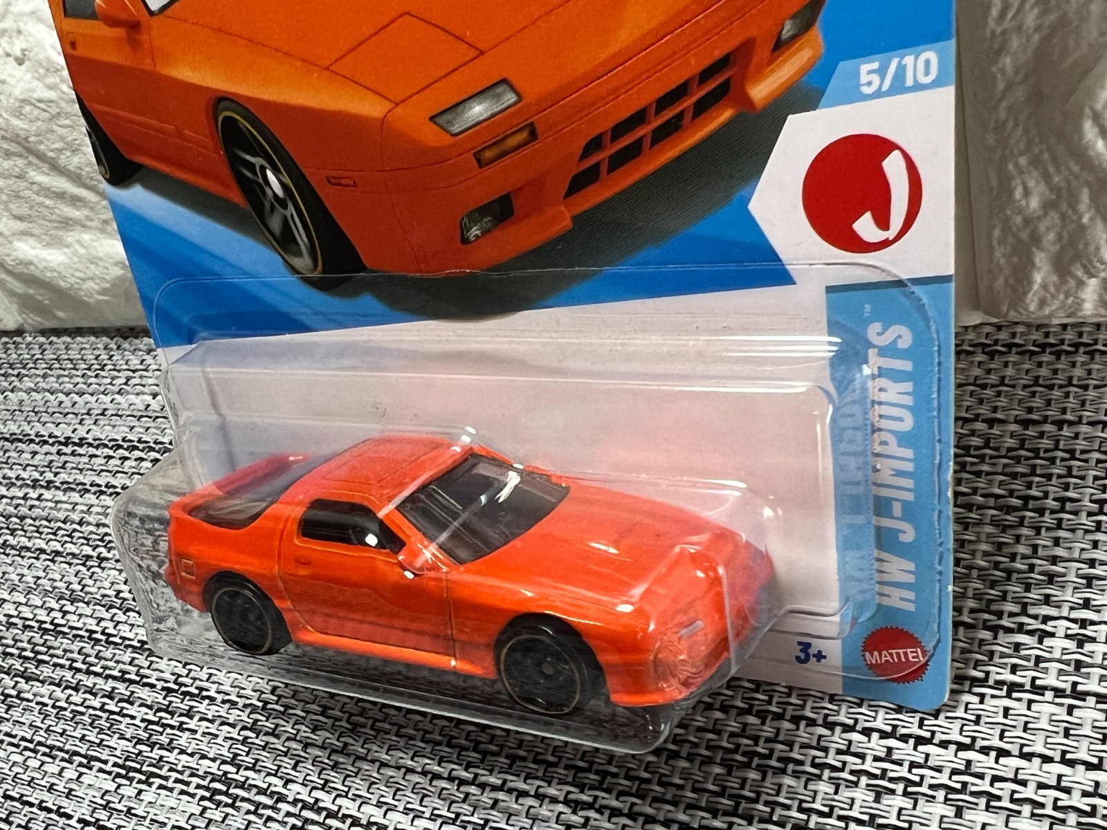 Hot Wheels HW J-Imports 5/10 ’89 Mazda Savanna RX-7 FC3S 112/250 Orange