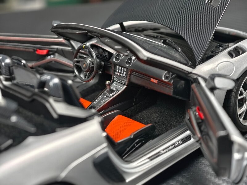 NOREV 1:18 Porsche 718 Spyder RS 2023 Convertible Car Model
