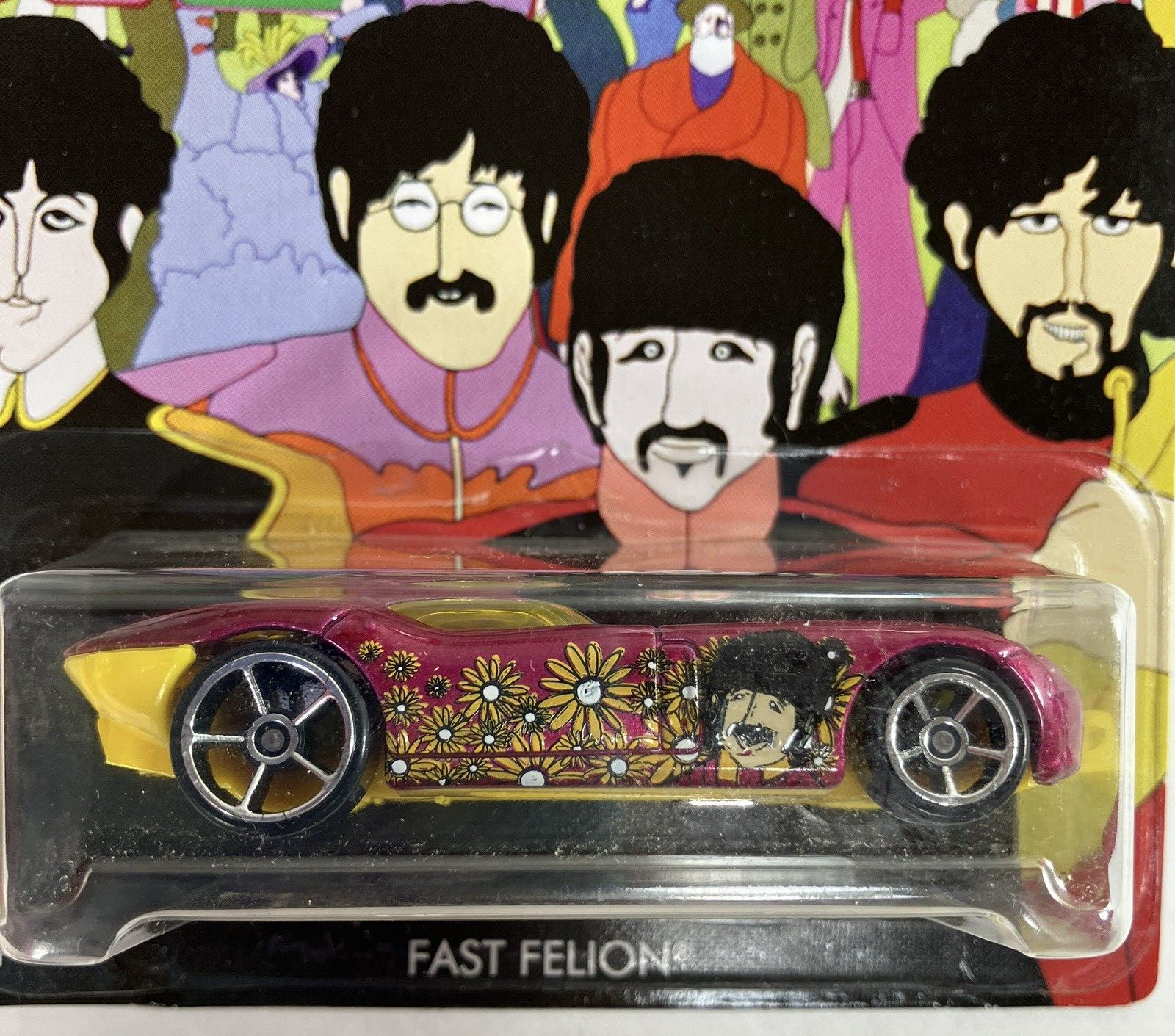 2016 Hot Wheels The Beatles YELLOW SUBMARINE Complete Set 6 Limited Ed. cars MIB