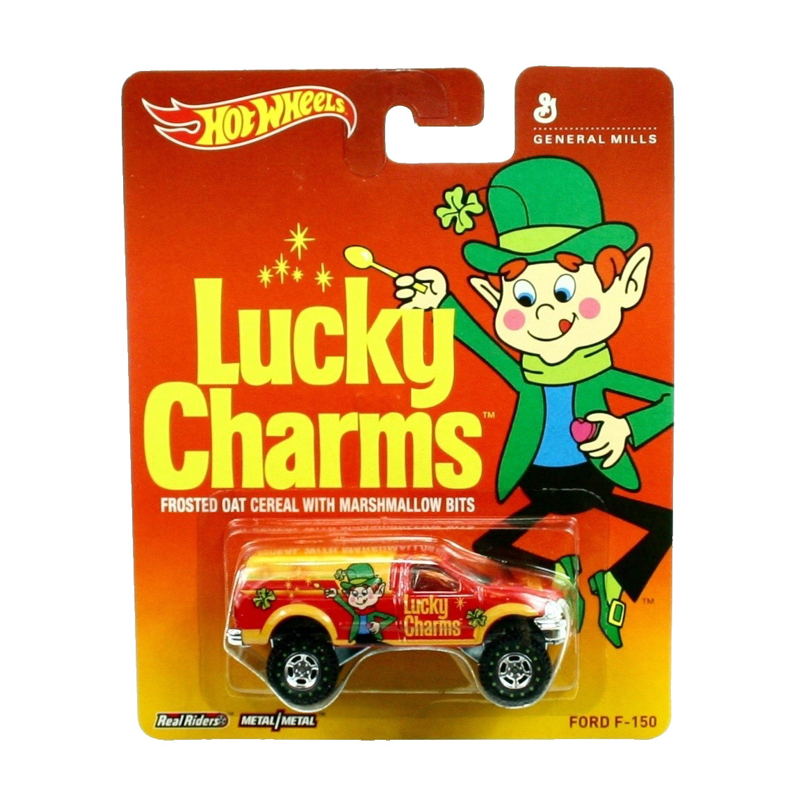 FORD F-150 * LUCKY CHARMS / GENERAL MILLS * 2013 Hot Wheels Pop Culture 1:64