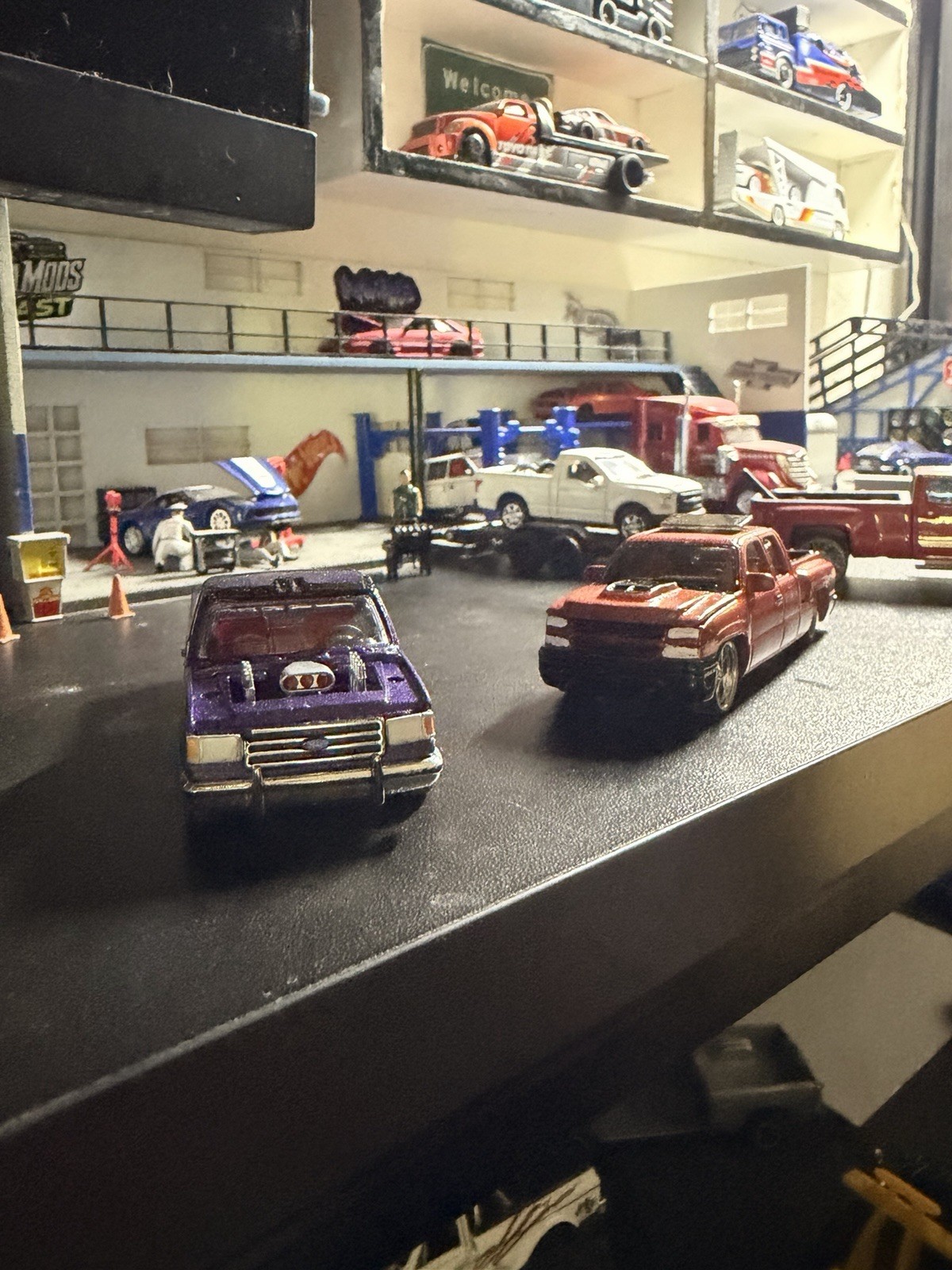 1990 Ford F350 Custom Diecast Drag Truck 1:64 Scale
