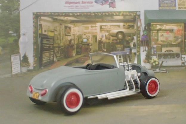George Barris 1929 Ford Model-A Flathead V8 Emperor Roadster 1/64 Scale Ltd Ed K