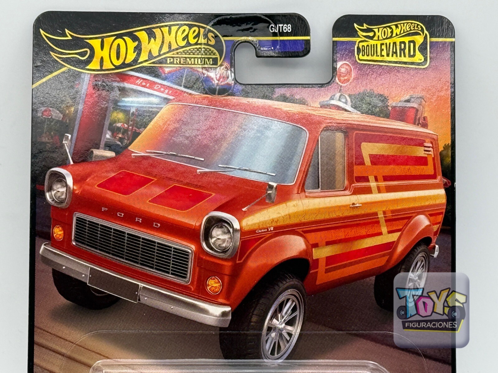 2024 Hot Wheels Boulevard #109 FORD TRANSIT SUPERVAN Premium Diecast NEW
