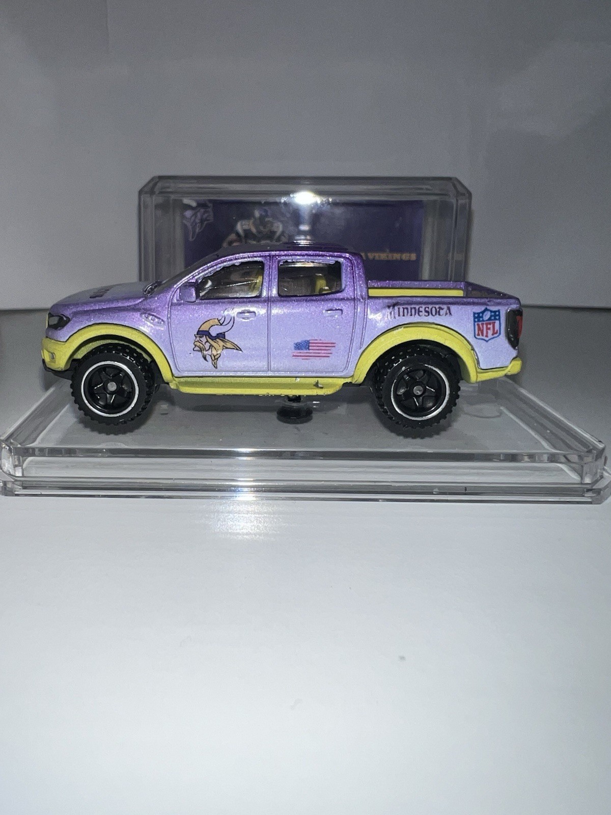 Hot Wheels – ‘19 Ford Ranger Raptor Custom Minnesota Vikings NFL Football