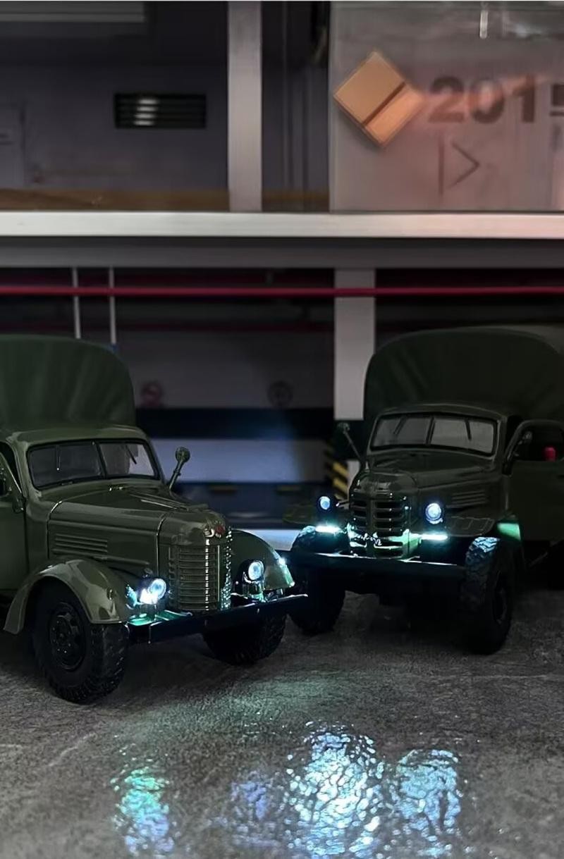 1:32 CA30 CA10 Diecast Tactical Truck Military Model with Sound & Light Toy