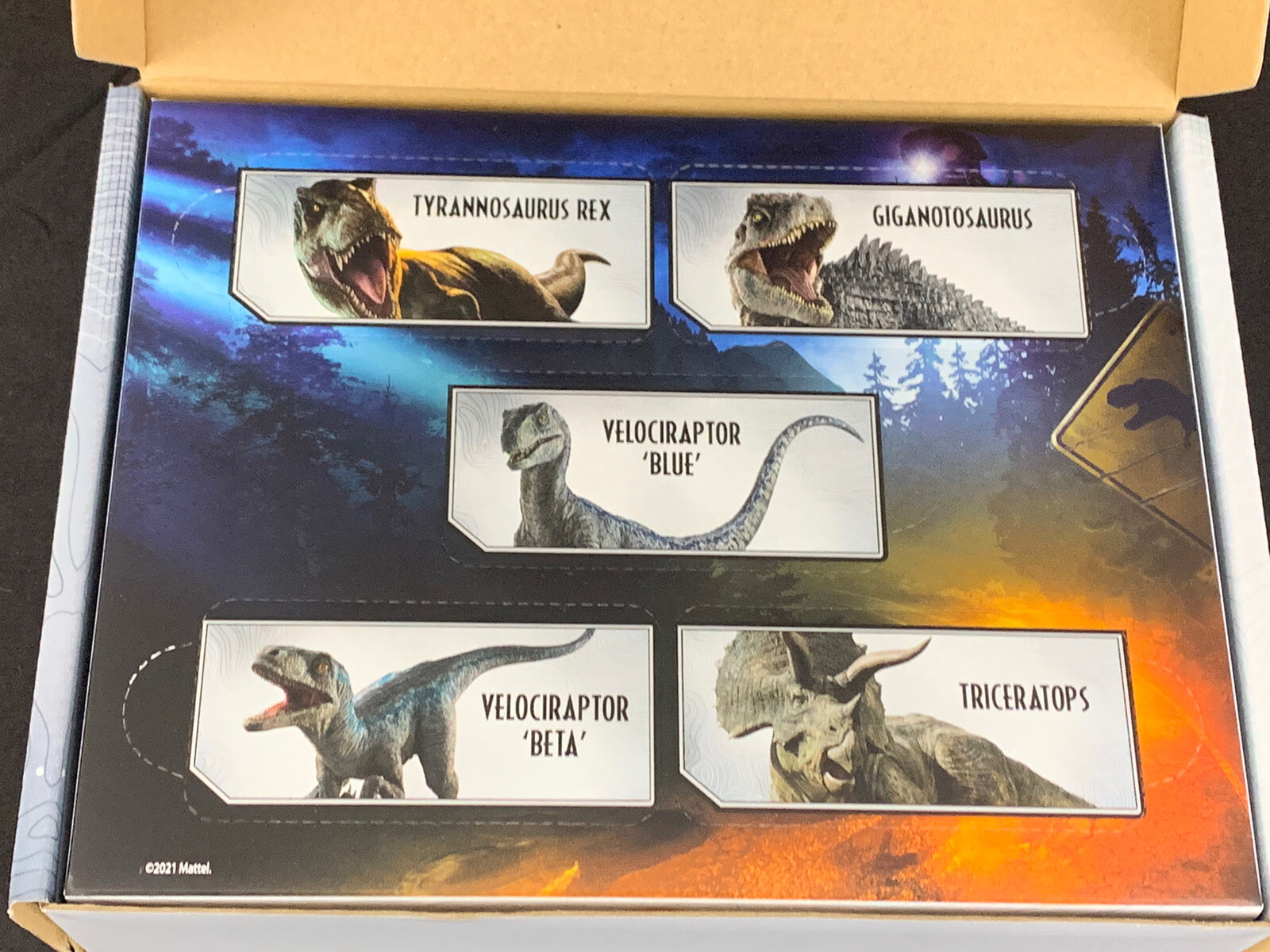 Hot Wheels Jurassic World Dominion 5 Pack Character Cars Set (Mattel) 2022 NIB