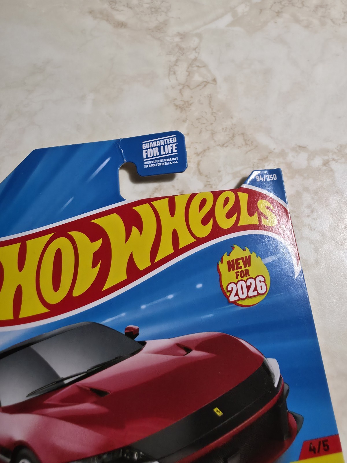 Hot Wheels 2026 Ferrari 12Cilindri lot of 18 E Case