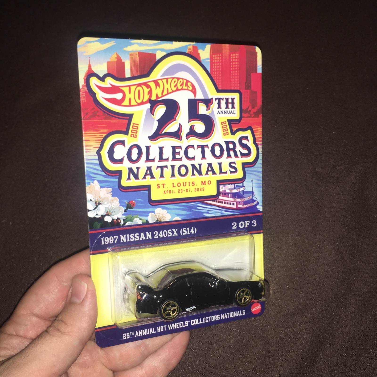 Hot Wheels 25th Collectors Nationals St. Louis Nissan 240SX S14 05274/06200