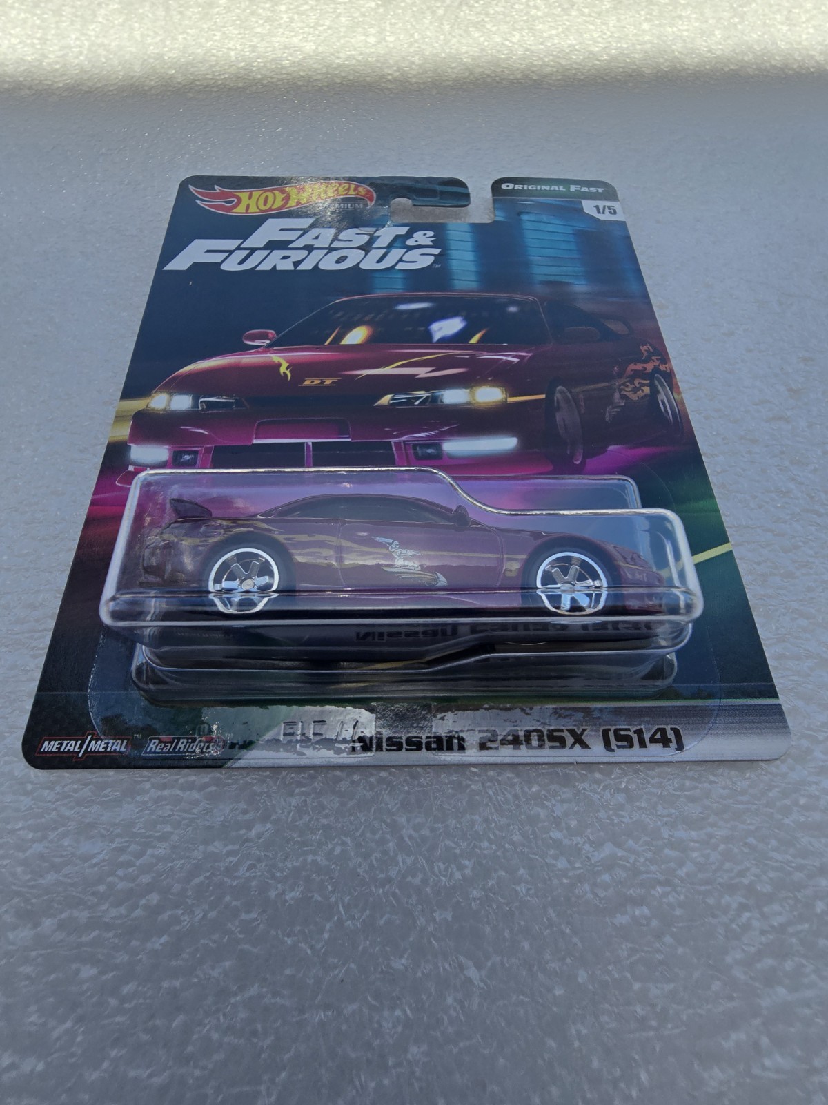 HOT WHEELS 2019 ORIGINAL FAST FAST & FURIOUS NISSAN 240SX S14 🔥