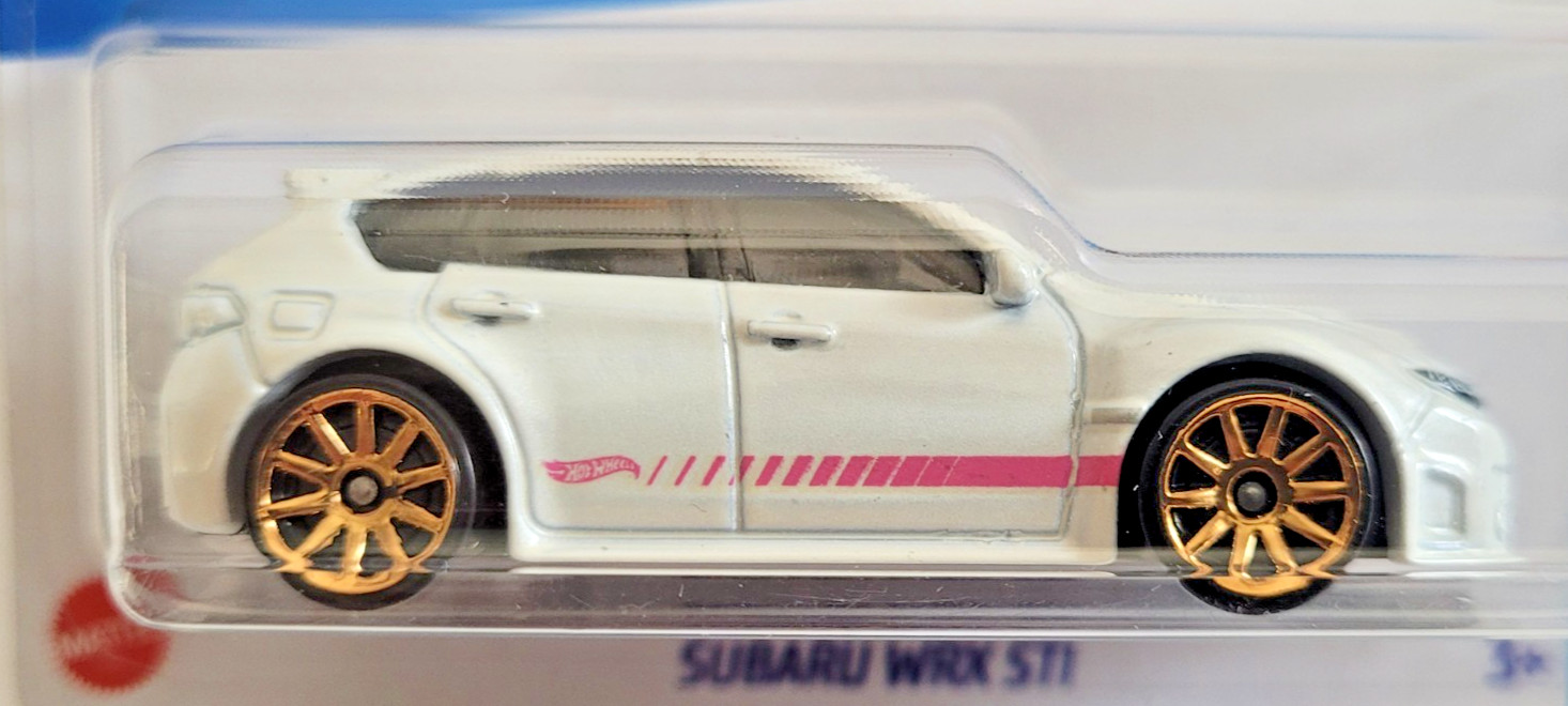 Hot Wheels 2023 HW J-imports Subaru WRX STi White