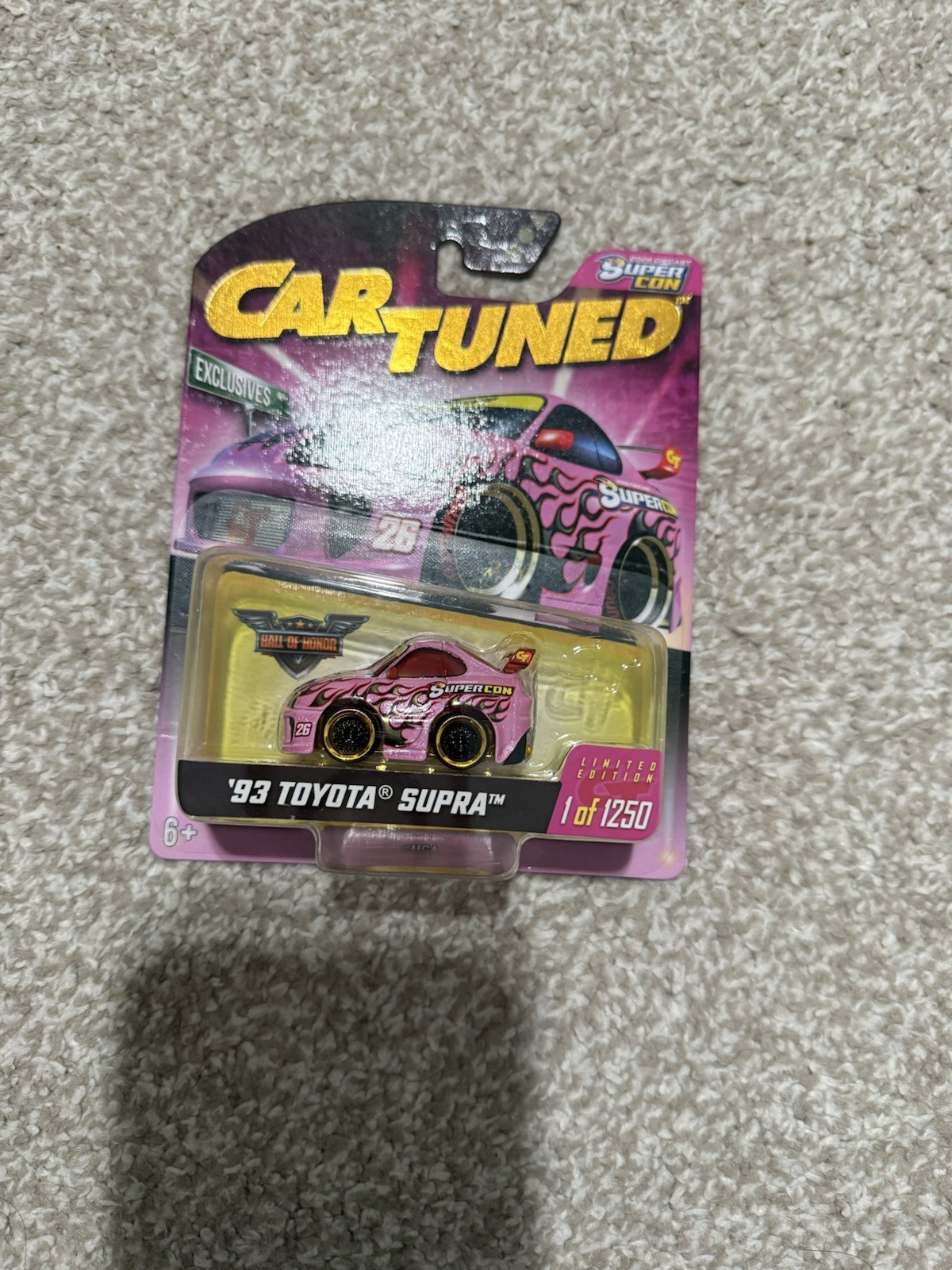 Car Tuned Las Vegas Supercon Hall of Honor – ’93 Toyota Supra – New in Package