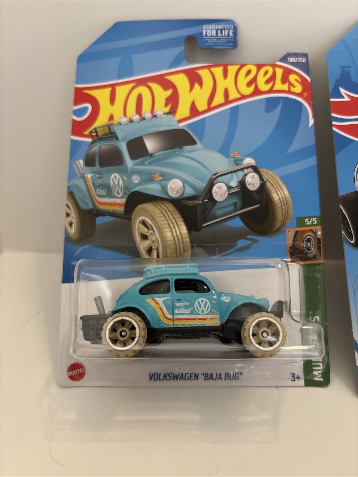 Hot Wheels Lot Of 4 Volkswagen-VW Bettle,Type 2 Pickup, Baja Bug, Later Racer