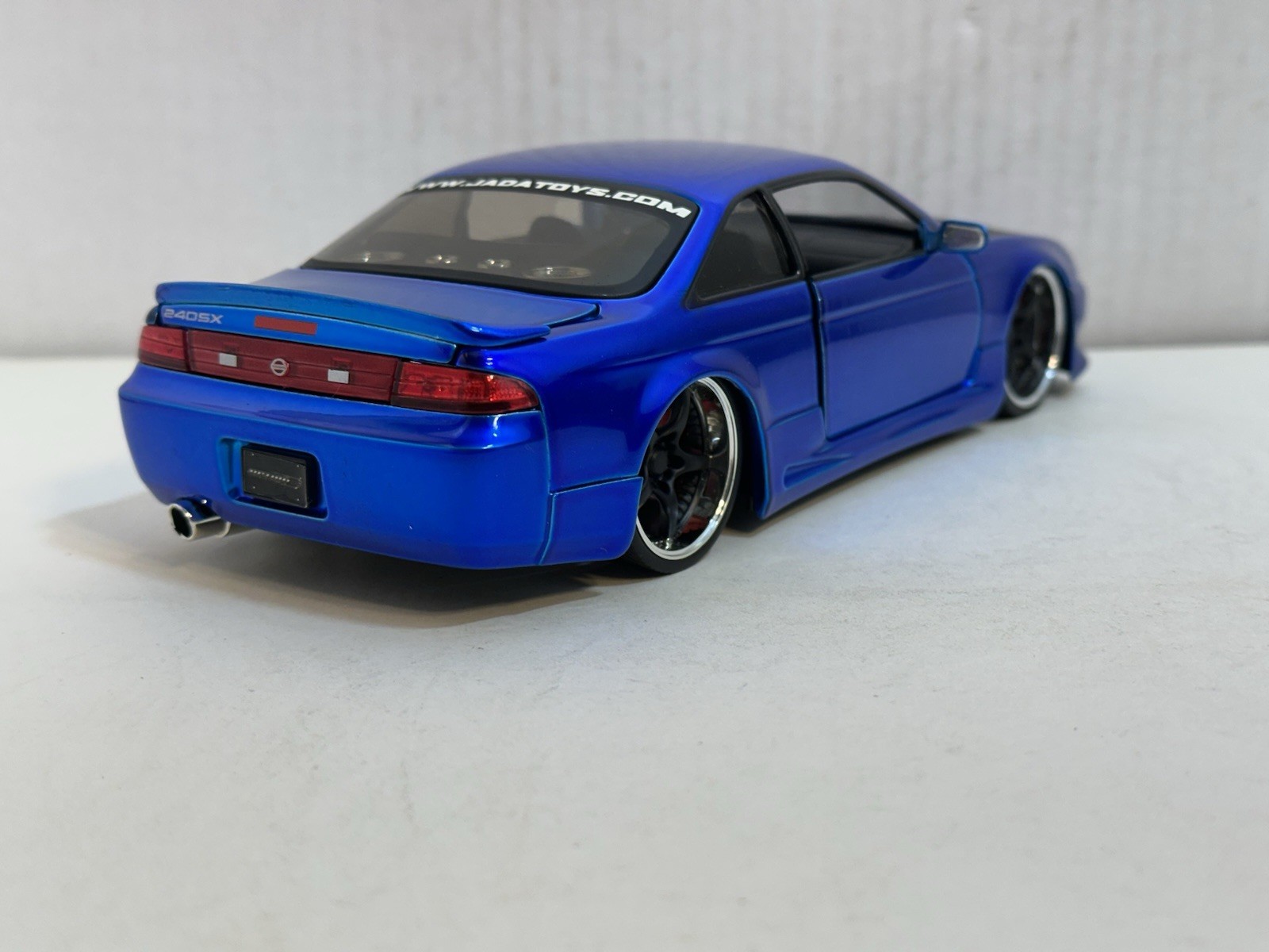 JADA OPTION D 1998 NISSAN 240SX (S-14) BLUE 1:24 DIECAST MODEL CAR NEW NO BOX