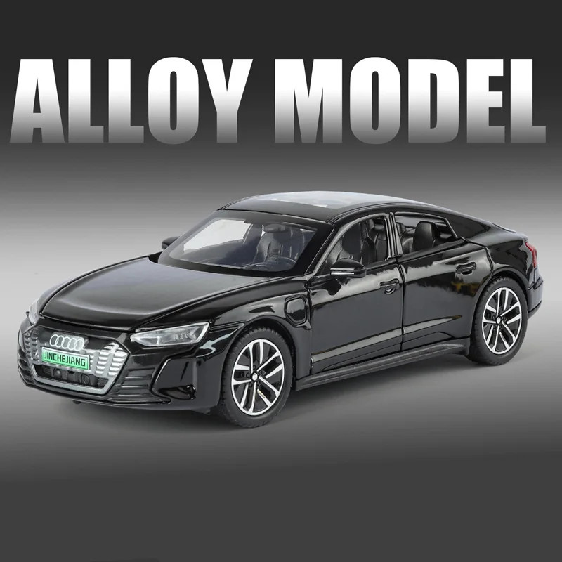 1:32 Audi RS E-Tron GT Alloy Car Model Diecast Metal Toy Sound Light Kids Gift