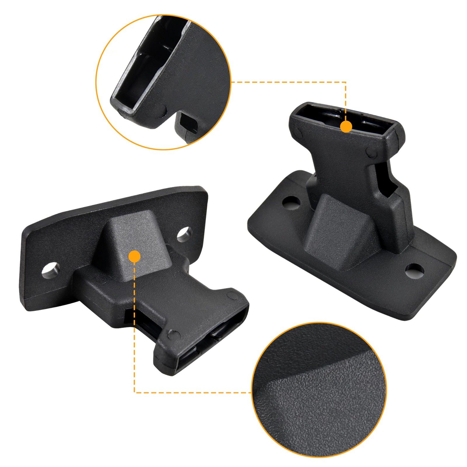 Front Door Net Female Buckle for Polaris Ranger XP 1000 900 (2PCS)