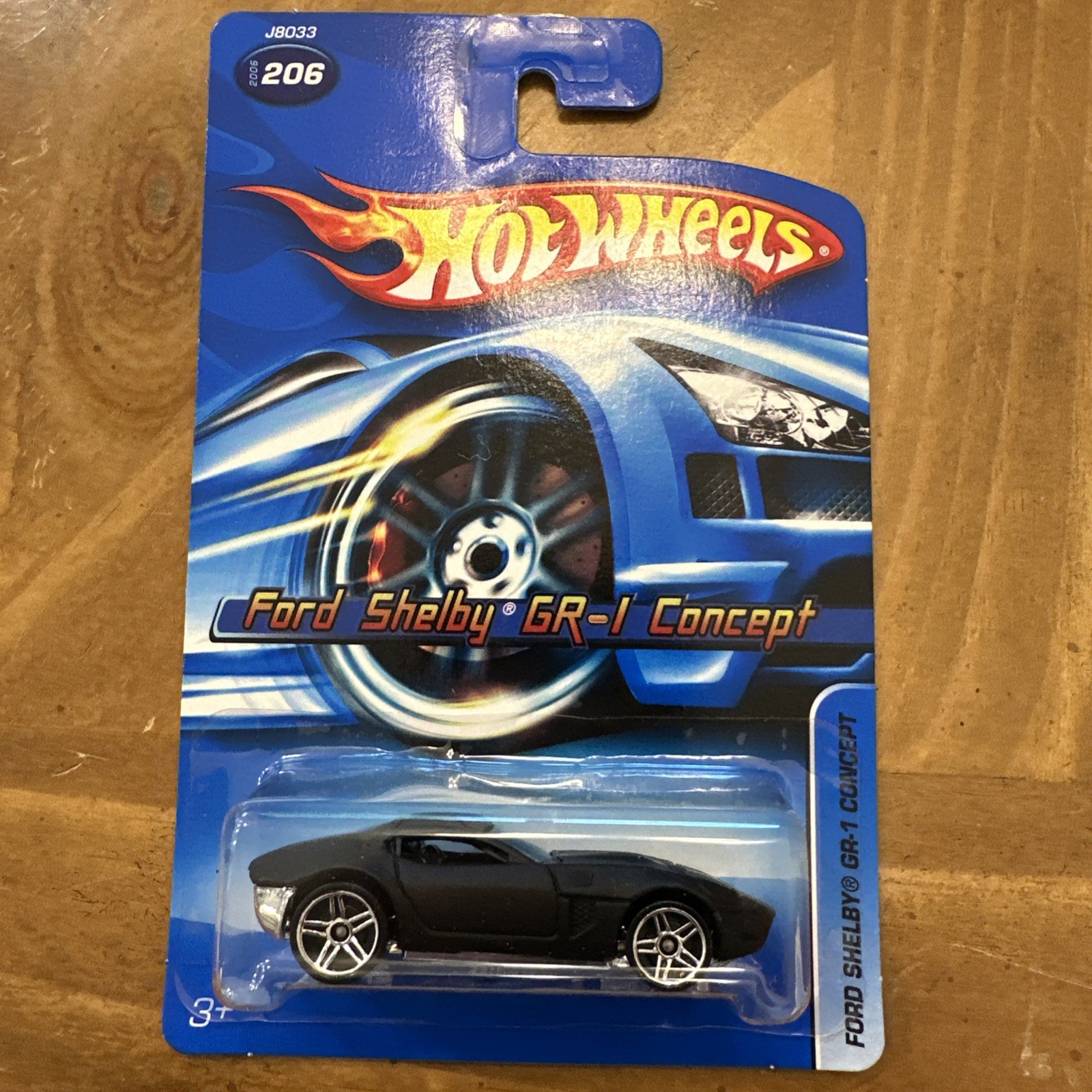 Hot Wheels Ford Shelby GR-1 Concept Black & Red & ERROR Black Wheel Version!