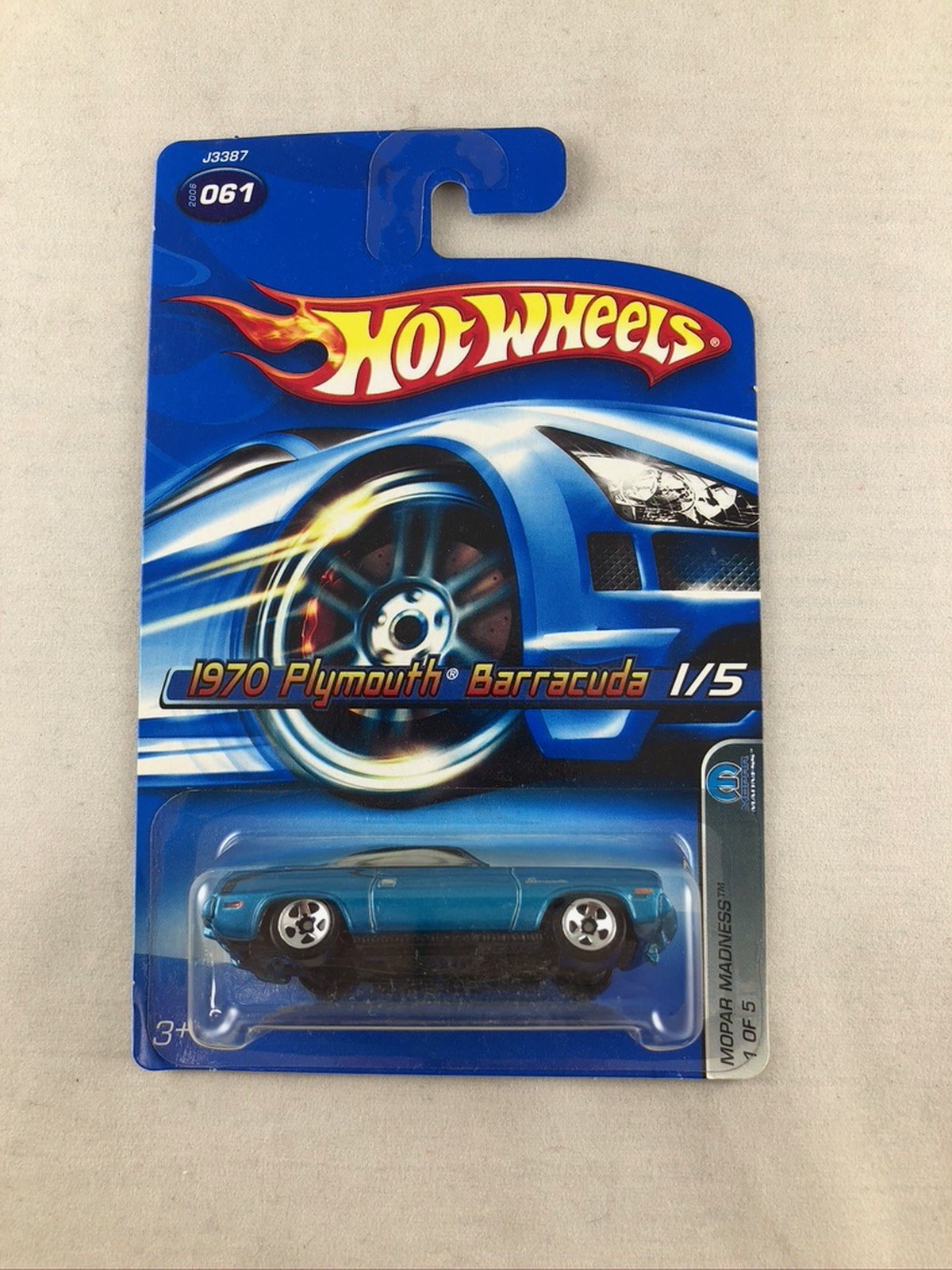 Hot Wheels 2006 Mopar Madness 1970 Plymouth Barracuda #61