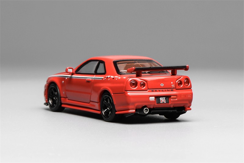 MOTORHELIX 1:64 SKYLINE R34 CUSTOMIZED Diecast Model Car