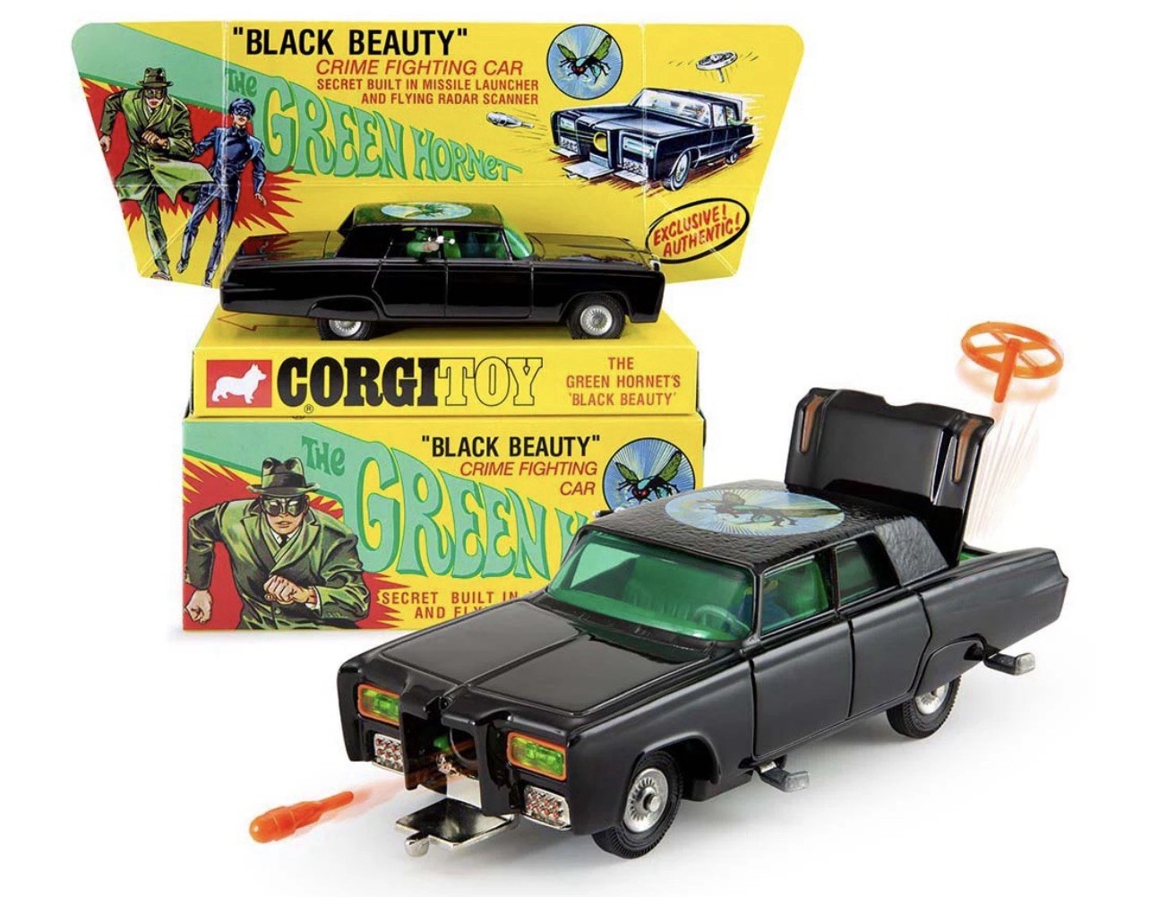 Corgi Toys Reissue Green Hornet Black Beauty