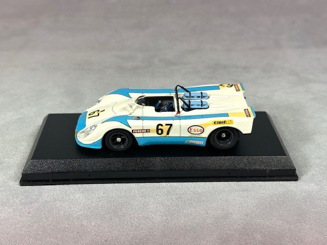 BEST ? 1/43 Porsche 908 #67 White and Light Blue Le Mans