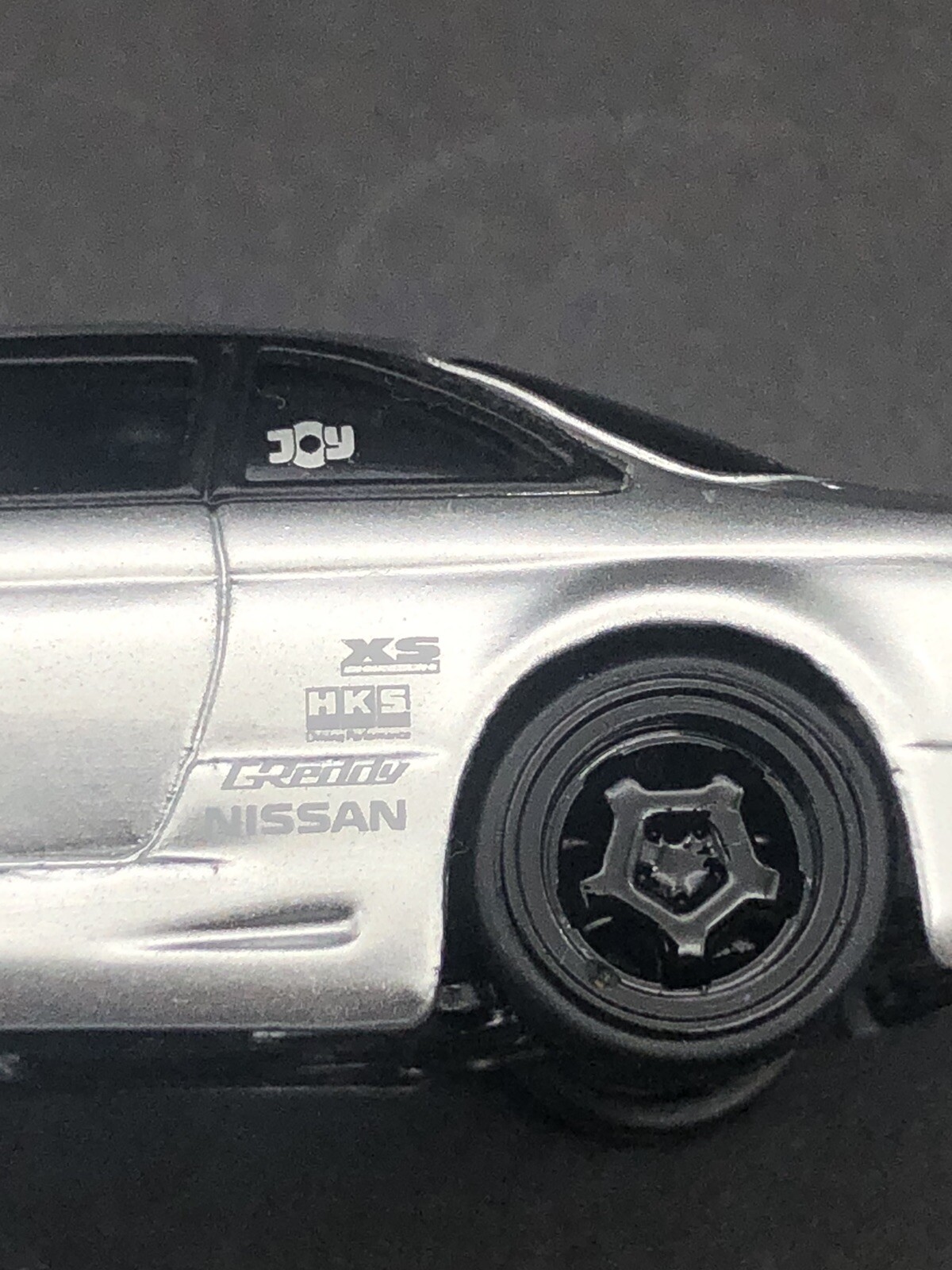 Jada Dub City 1998 ’98 Nissan 240SX S-14 Car Silver Diecast 1/64 Rubber Tires