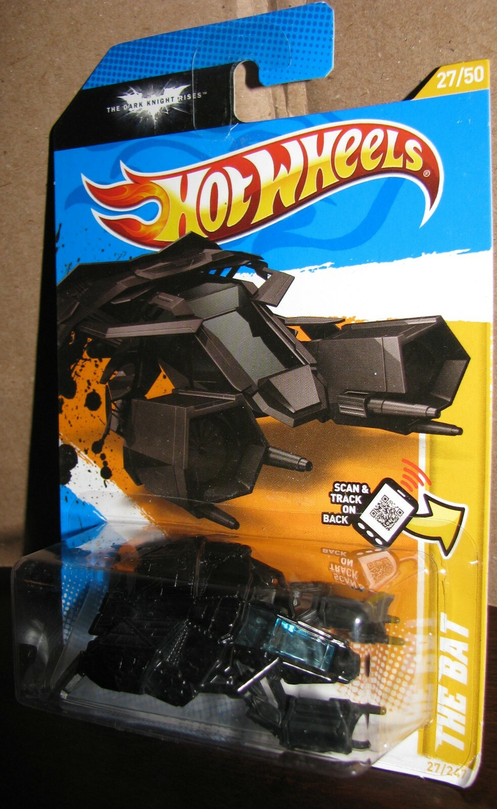 Hot Wheels 2012 New Models #27 The Bat The Dark Knight Rises Batman #1