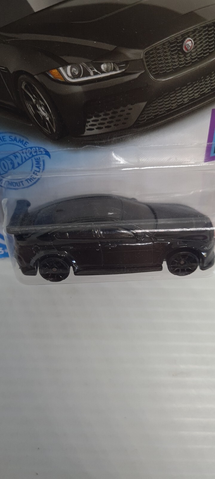 2020 HOT WHEELS JAGUAR XE SV PROJECT 8 in BLACK HW DRIFT 1/5 New Long Card GTB90