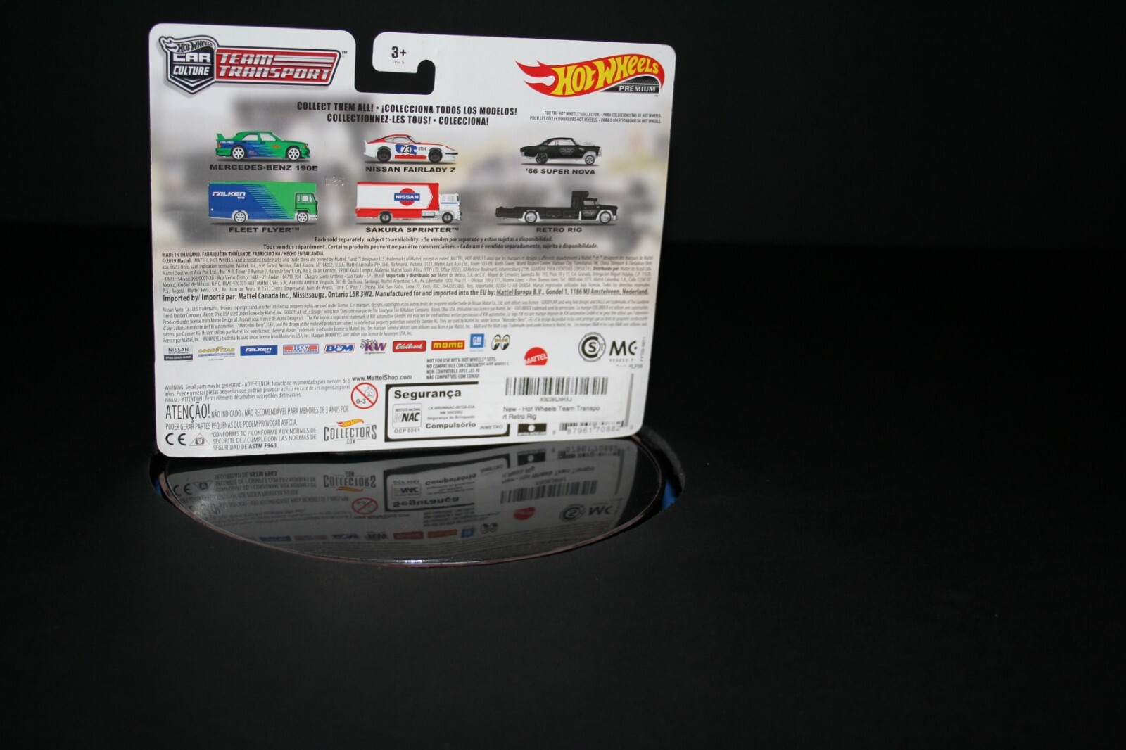 Hot Wheels 2019 Team Transport ’66 Super Nova w/ Retro Rig 1/64 Diecast Model