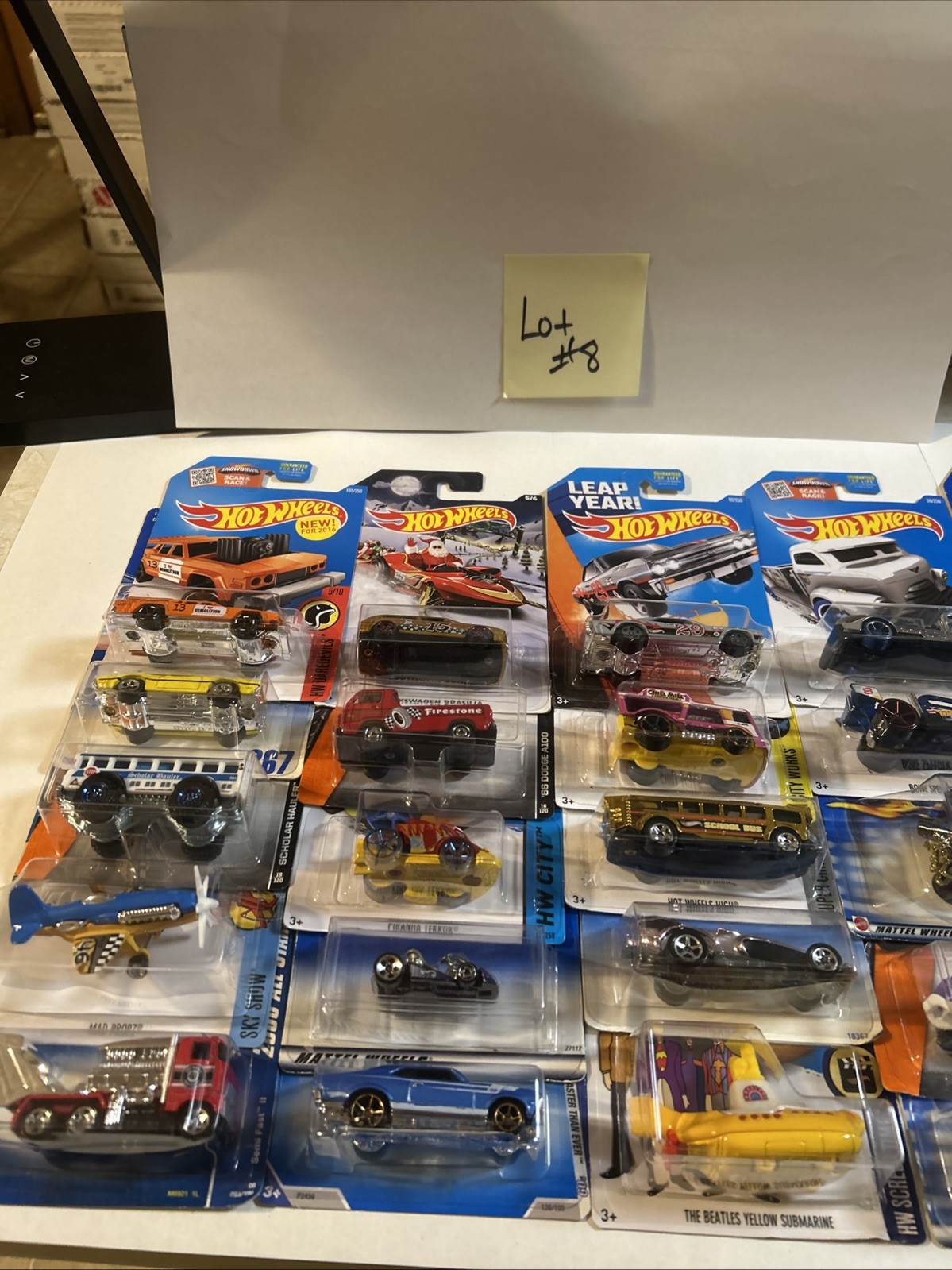 Hot Wheels Lot Of 25 Cars- Various Years, Sets, Series And Models – Unopened