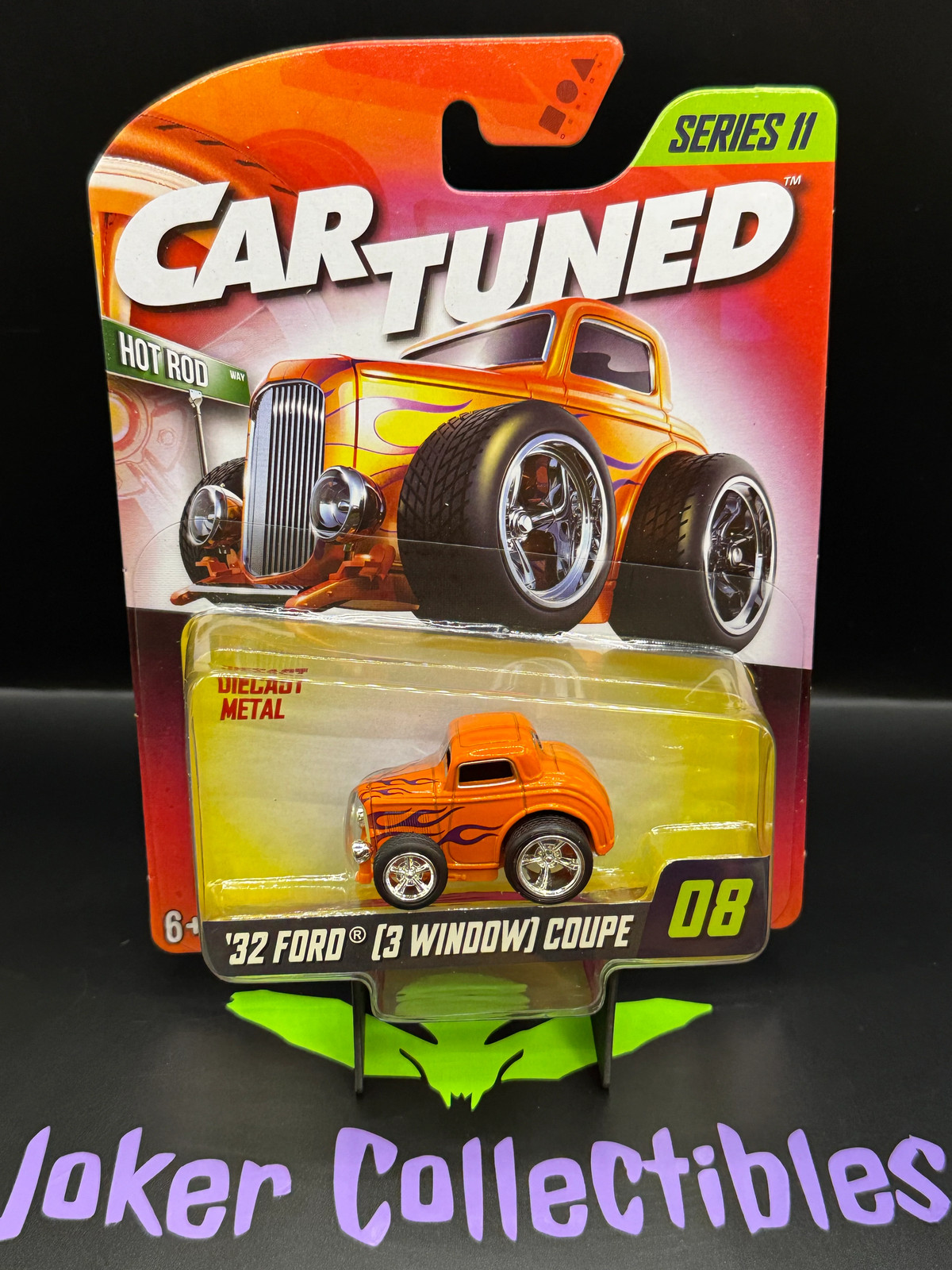 CarTuned Series 11 Mainline ’32 Ford 3 Window Coupe Hot Rod # 08 Car Tuned