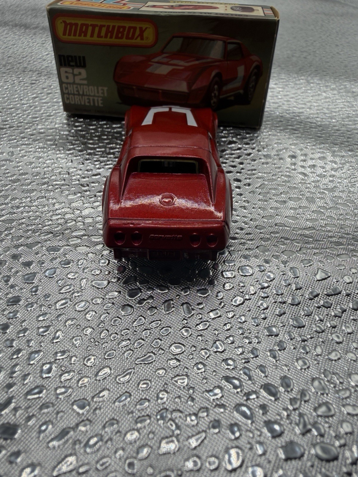 Matchbox Super Fast- Chevrolet Corvette – #62- 1979 Lesney England Pristine!