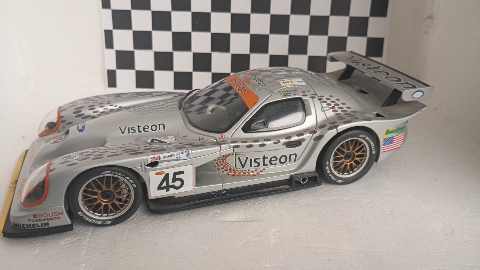 Auto Art 1:18 – PANOZ Esperante GTR-1 – #45 Le Mans 1998