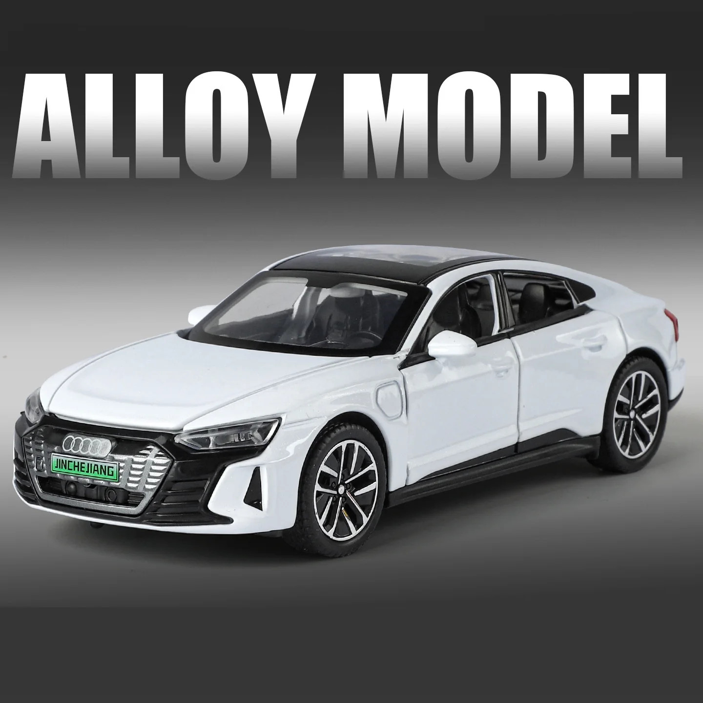 1:32 Audi RS E-Tron GT Alloy Car Model Diecast Metal Toy Sound Light Kids Gift
