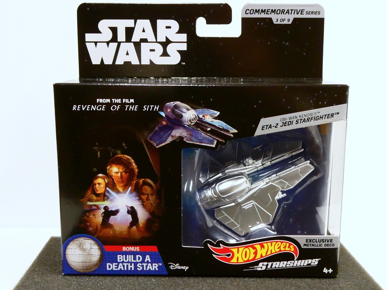Hot Wheels Starships Star Wars Commemorative 1-9 Build The Death Star Set (9pc.)