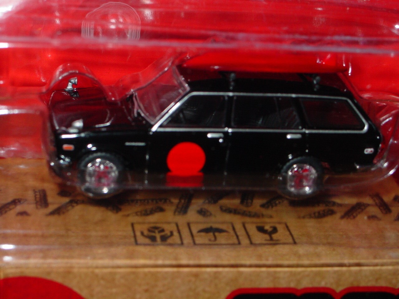 TARMAC DATSUN 510 BLUEBIRD WAGON COLLECTIBLE IMPORT RACE CAR -Black, MIP