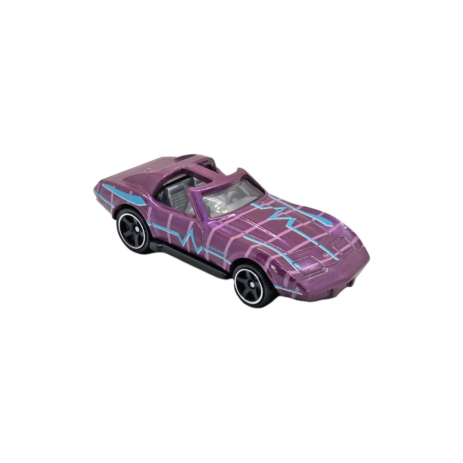 2025 Matchbox Corvette T-Top – Purple – MBX Retro II – Loose