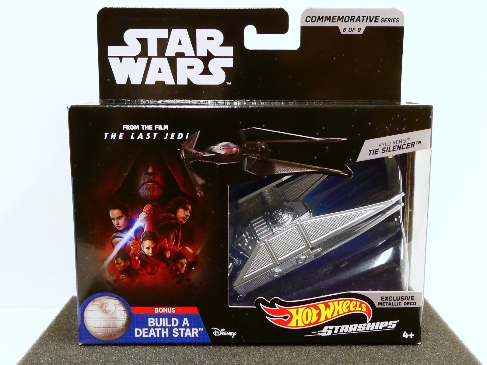 Hot Wheels Starships Star Wars Commemorative 1-9 Build The Death Star Set (9pc.)