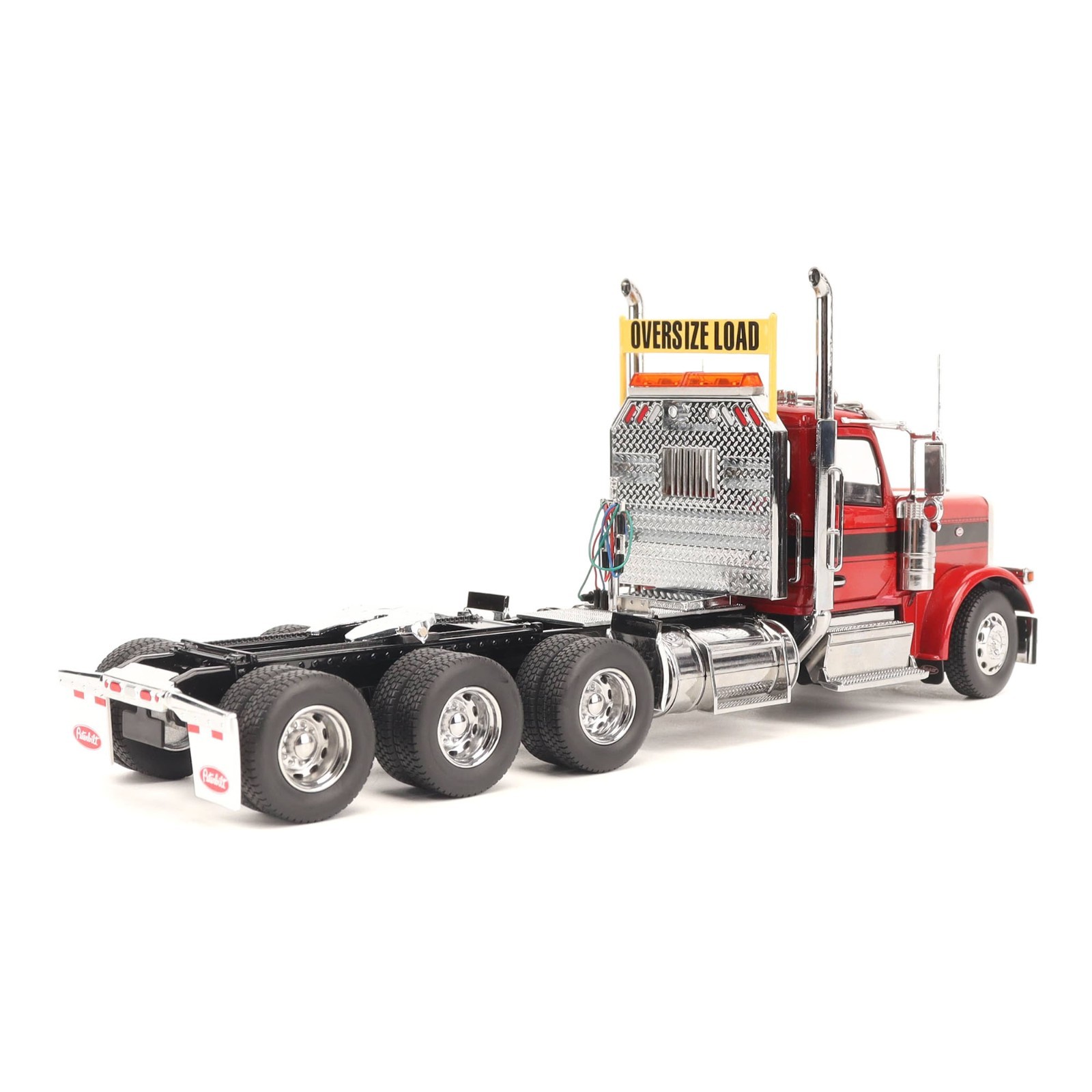 PETERBILT 589 TRUCK TRACTOR W/DAY CAB LEGENDARY RED 1/32 DIECAST MASTERS 71147