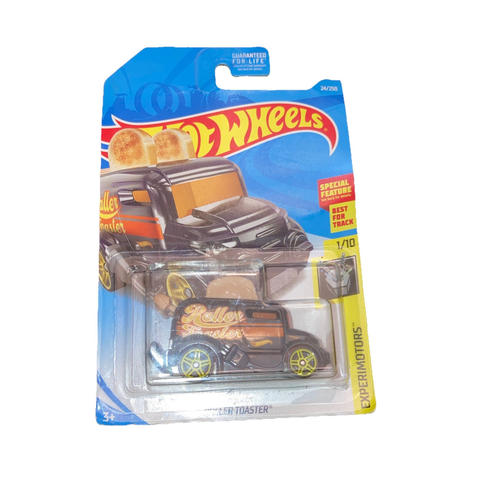 hot wheels roller toaster black 24/250 2017