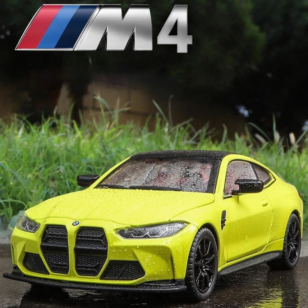 1:24 BMW M4 G82 Coupe Sports Car Diecast Metal Model Collectable Toy Gift NEW