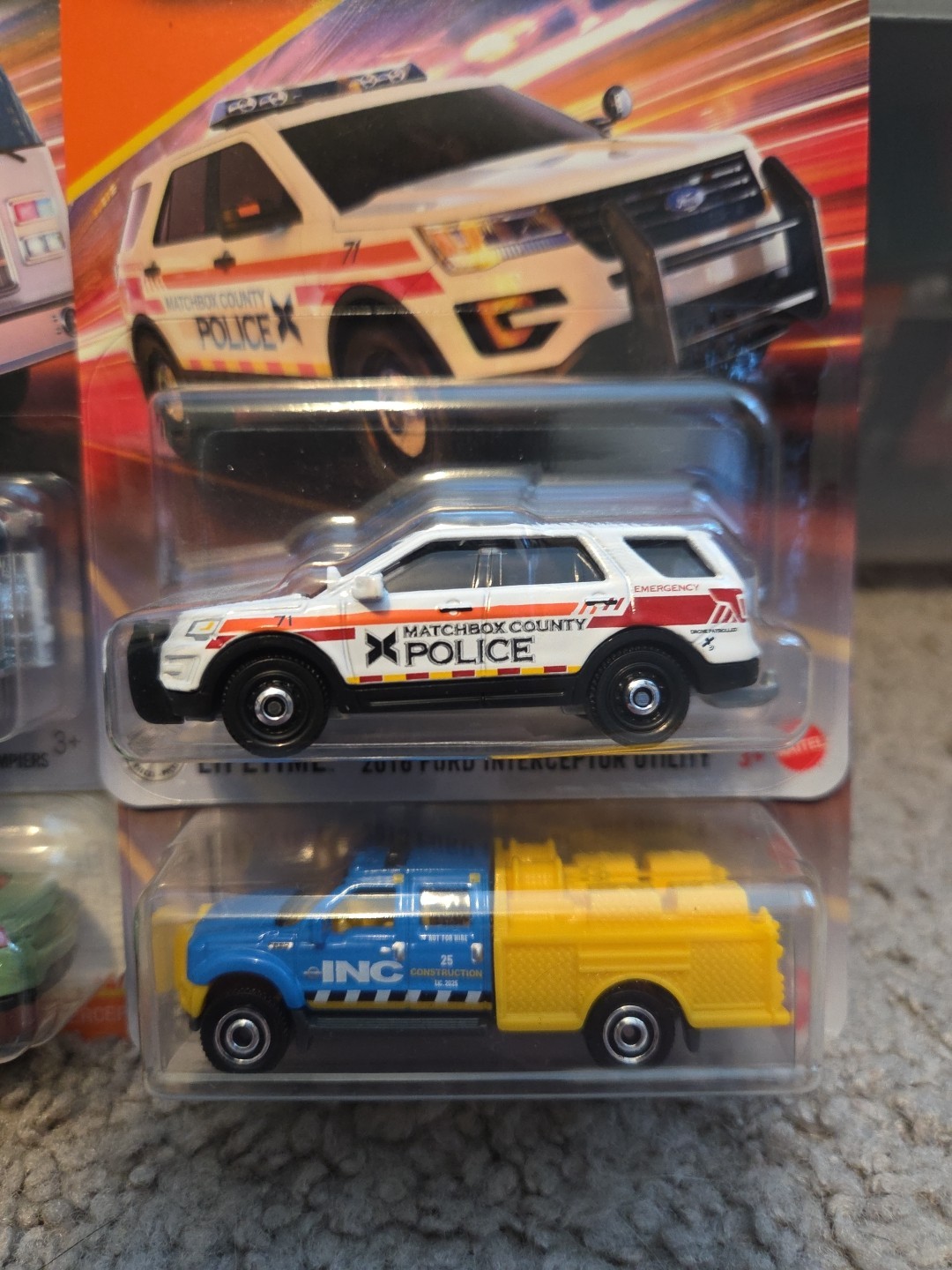 Matchbox Matchbox Fire Truck Emergency Vehicle Lot Of 4