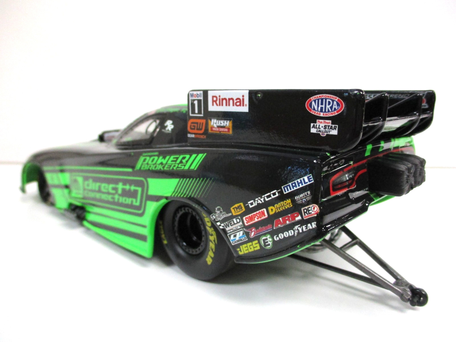 RC2 AUTO WORLD MATT HAGAN – MOPAR SRT 2023 DODGE CHARGER NHRA FUNNY CAR – 1/24