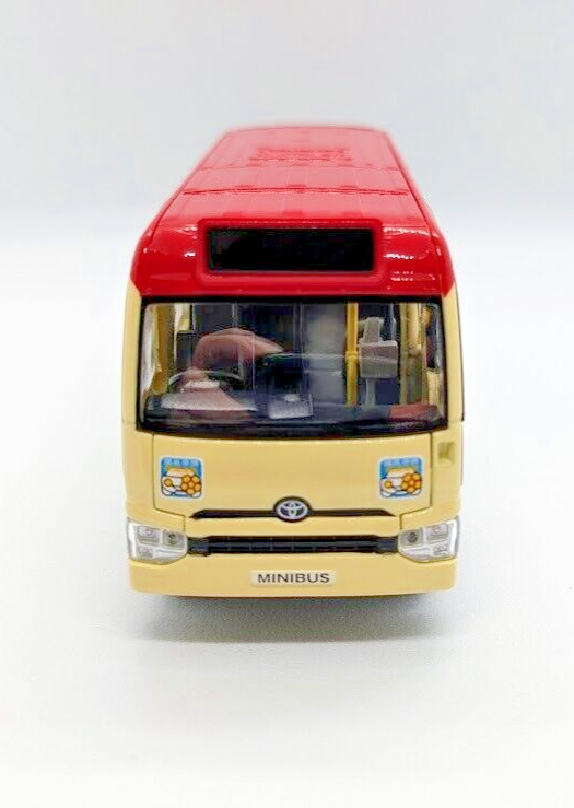 Tomica Toyota Coaster Hong kong Mong Kok Red Public Bus Diecast Car Model