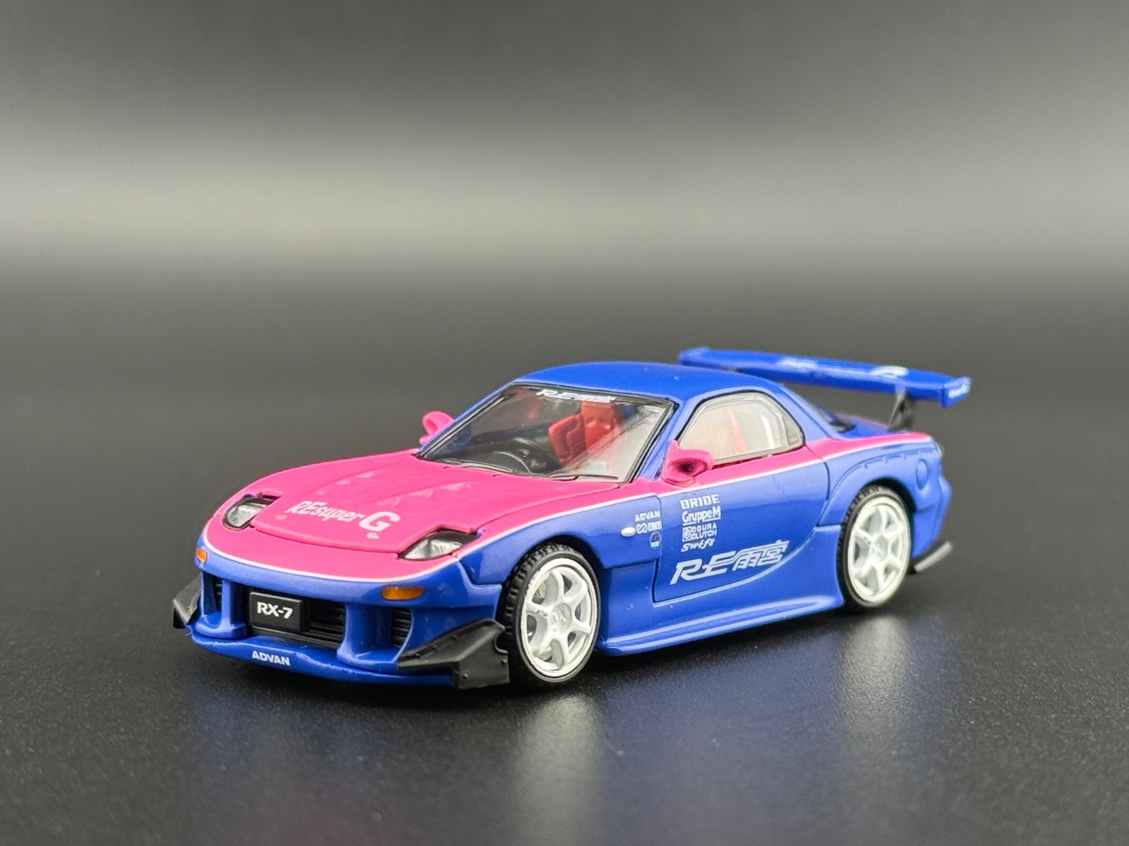 Pop Race Mazda RX7 RE-AMEMIYA 640240 1/64
