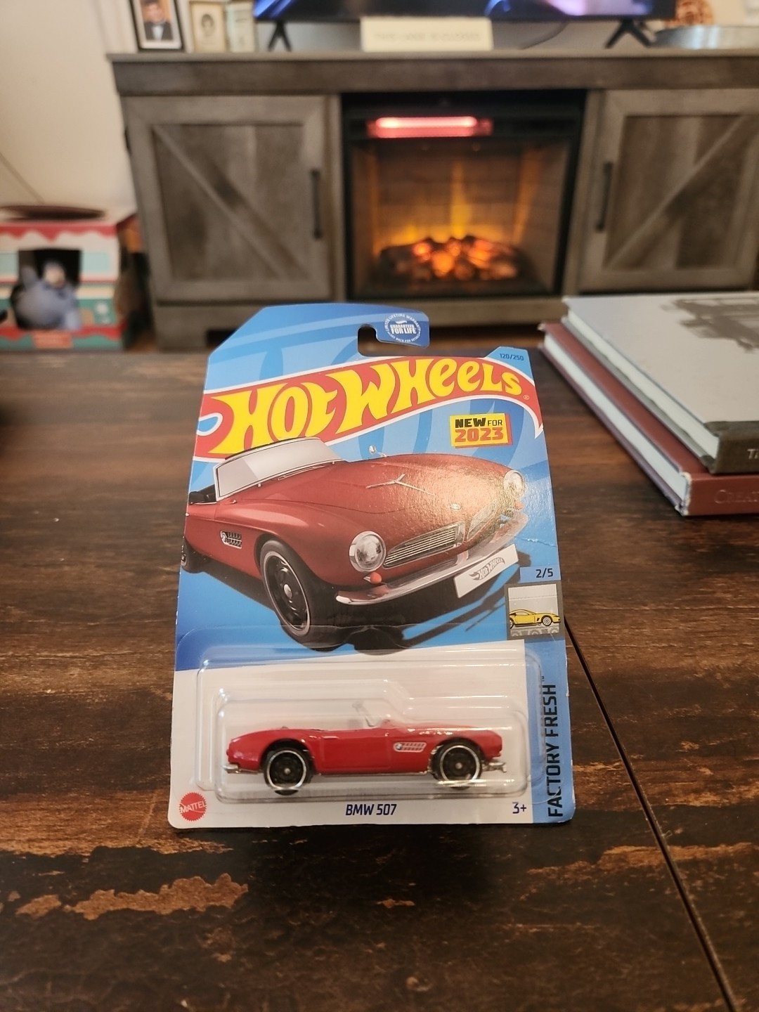 2023 Hot Wheels #120 Factory Fresh 2/5 BMW 507 Red New Near Mint U.S Version