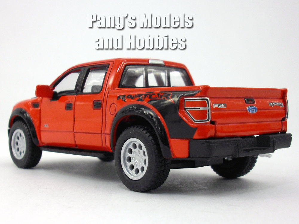Ford F-150 SVT Raptor 1/46 Scale Diecast Metal Model by Kinsmart – RED SOLID