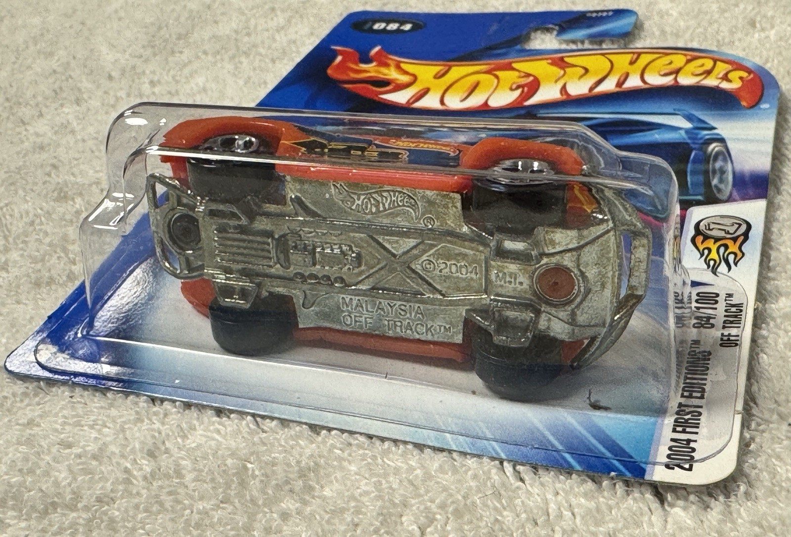 Hot Wheels 2004 Off Track Orange Kmart Exclusive Color First Editions